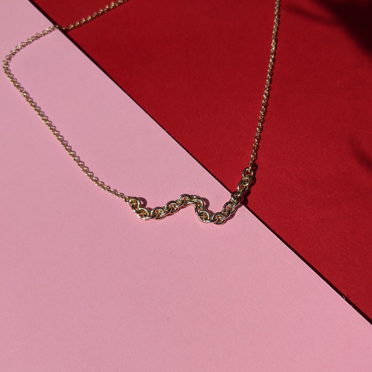 Mixed-Link Necklace