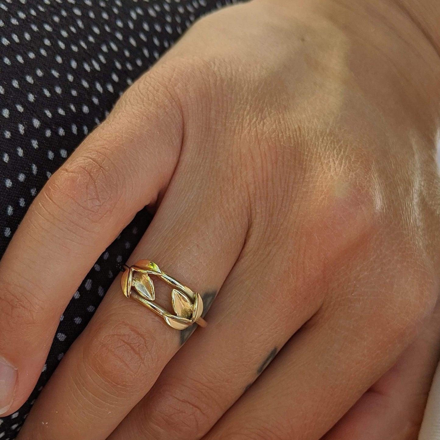 Double Bloom Ring