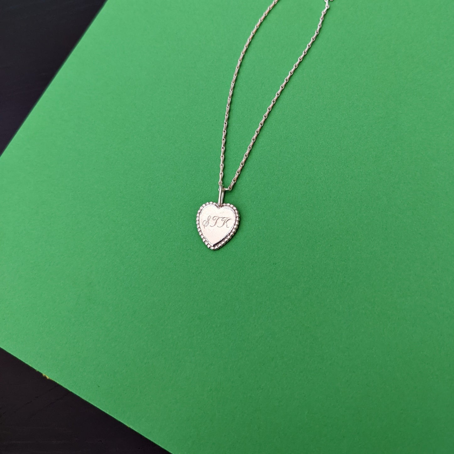 Beaded Heart Necklace