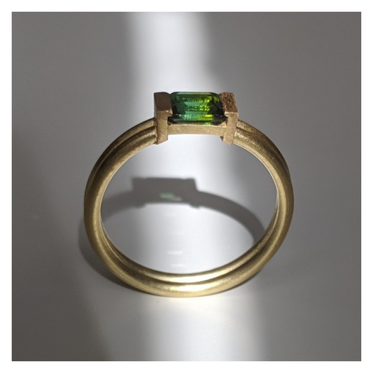 Bespoke 'Double the Love'  Engagement ring. (any stone possible)