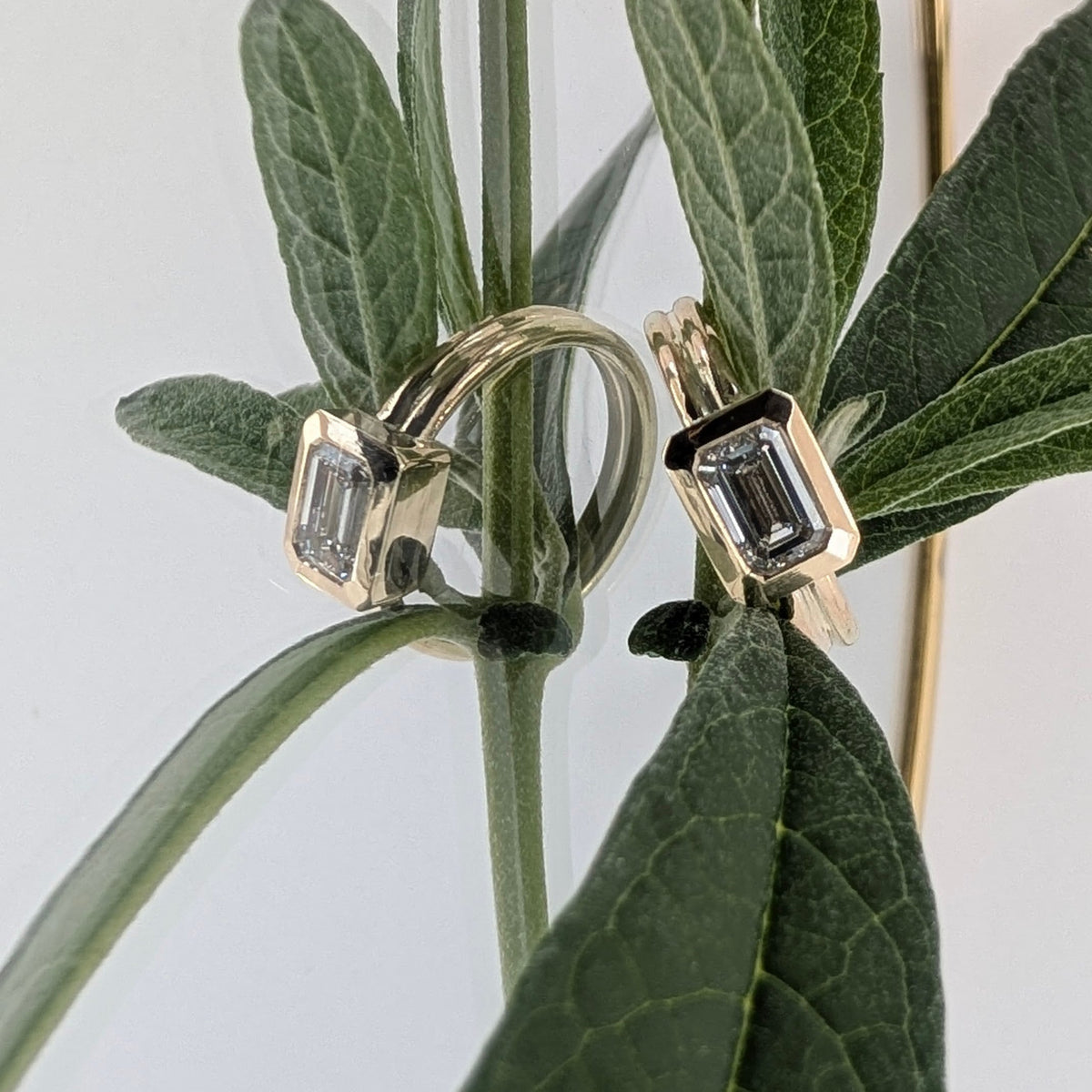 Bespoke 'Double the Love'  Engagement ring. (any stone possible)
