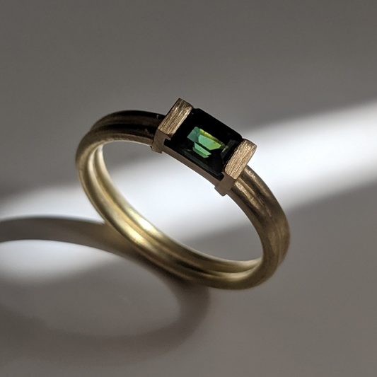 Bespoke 'Double the Love'  Engagement ring. (any stone possible)