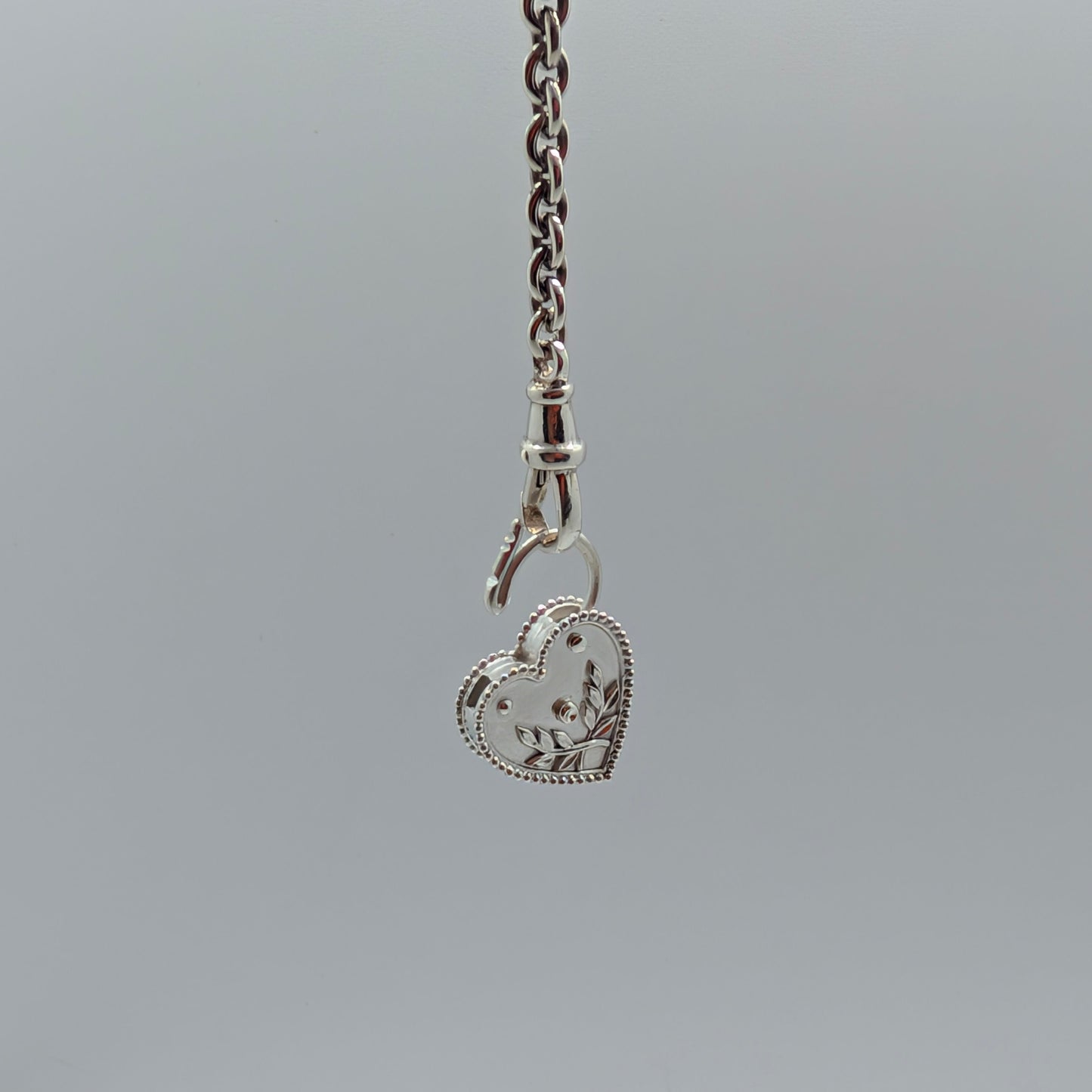 Floral Heart Padlock