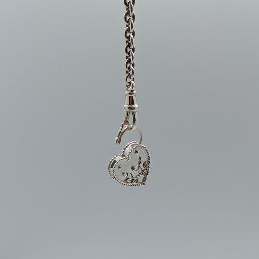 Floral Heart Padlock