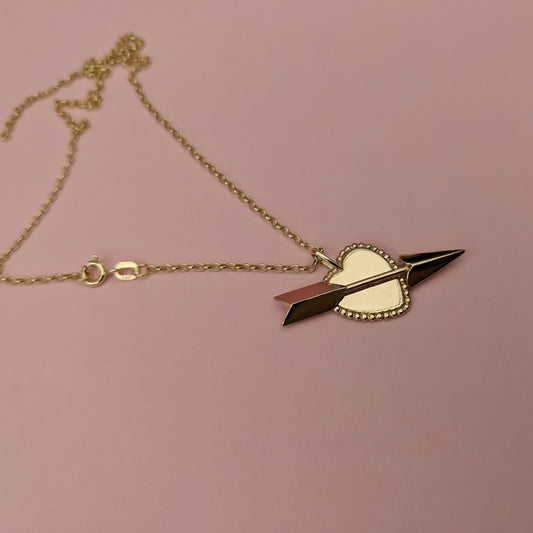Arrowed Heart Necklace